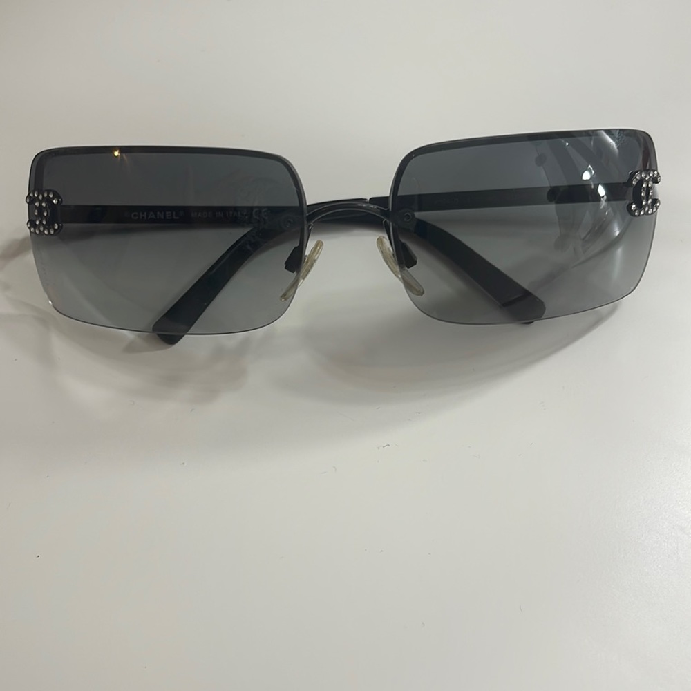 Authentic Chanel vintage rhinestone sunglasses. In great condition.